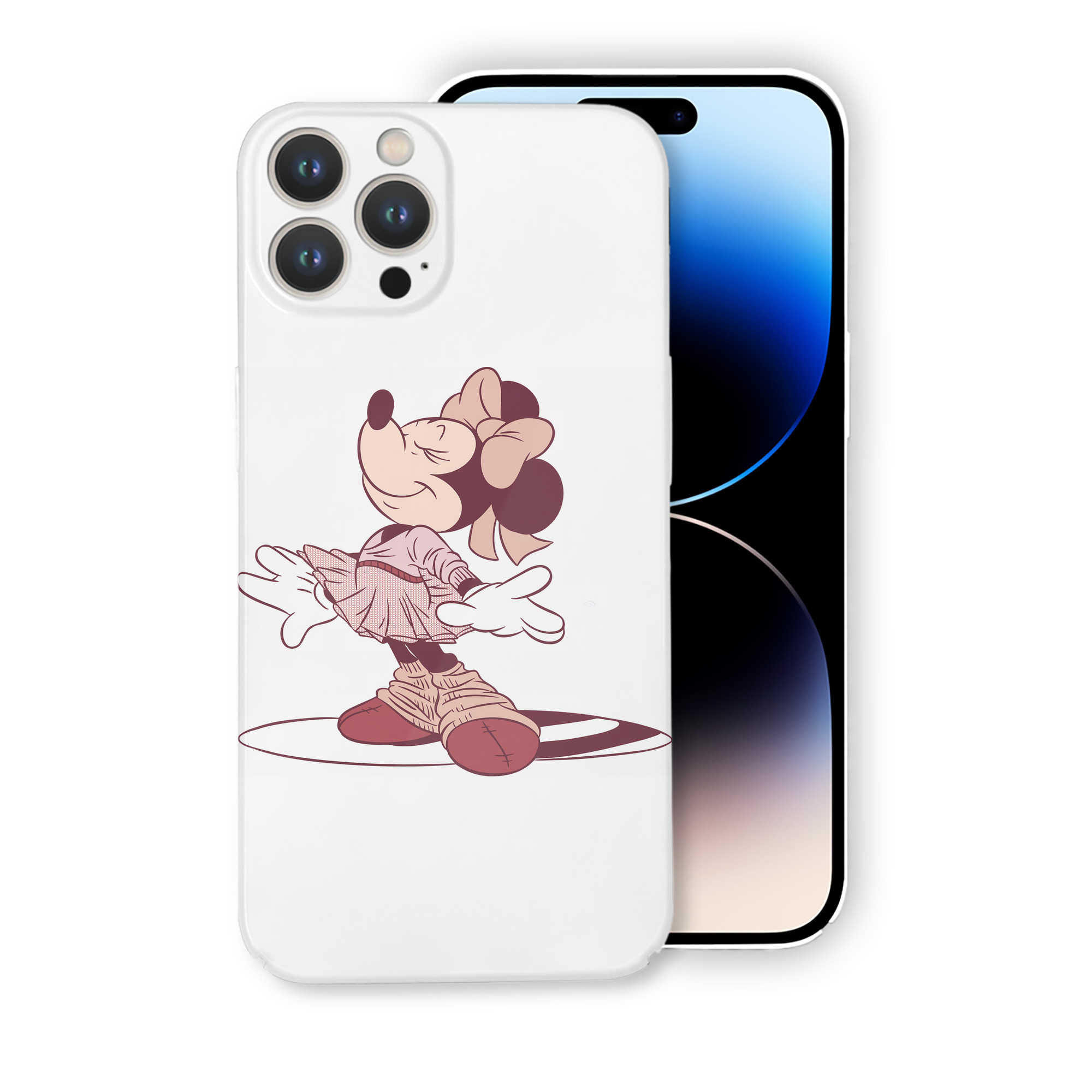 （画像用） ミッキーマウス Mickey Mouse 【iPhone 14シリーズ対応】ハードケース